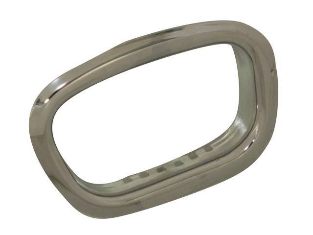 Hub Cap Bezel Insert, 6 hole Rally wheel, reproduction