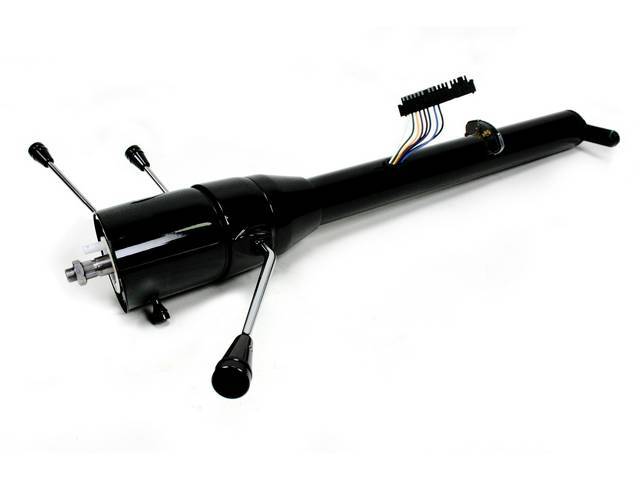 IDIDIT Tilt Steering Column, Black Powdercoat Steel, US-Made