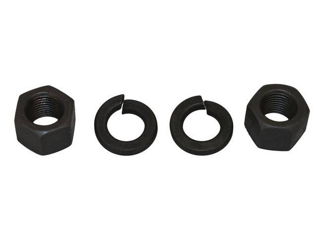 Rear Lower Shock Mounting Fastener Kit, 4-pc, OE Correct AMK Products reproduction