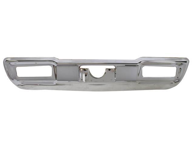 BUMPER, Rear, Chrome, Repro ** Originally listed under Group 7831 in Pontiac Parts Guides **