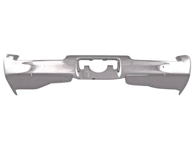 Chrome Rear Bumper, reproduction