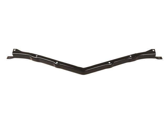 INNER BRACE, Bumper, Front, used to bring bumper up to Federal DOT minimums / sustain minumum damage in a 2 1/2 MPH or less crash, fits behind bumper, repro