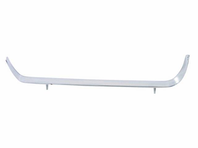 RH / Passenger Side Front Valance Panel Molding, w/o tilt head light door and valance panel grille