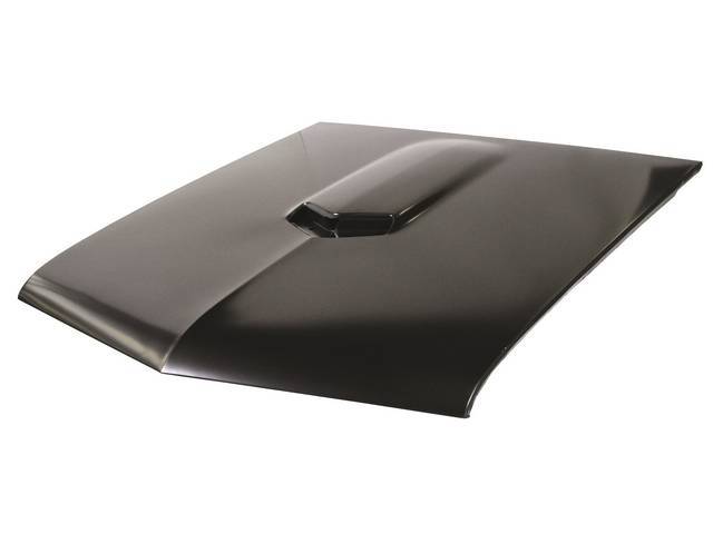 Steel Hood, W/ Center Scoop, EDP-Coated, reproduction