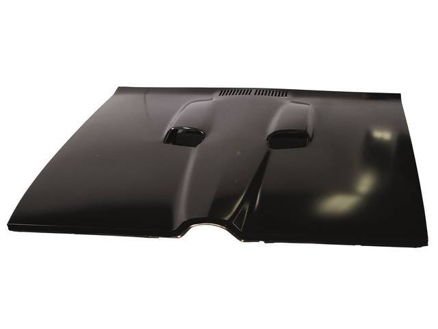 Steel Hood, W/ Twin Scoops, EDP-Coated, reproduction
