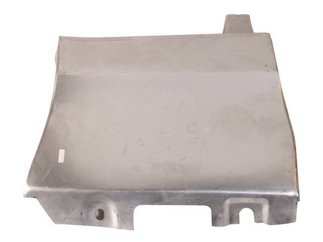 REPAIR PANEL, Lower Fender, Rear, LH, 9 Inches High, 20 gauge steel, incl inner brace, Repro