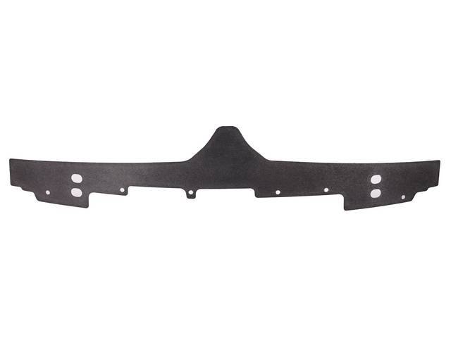 Front End Sheetmetal Brace to Bumper Filler for chrome bumper, ABS-plastic reproduction