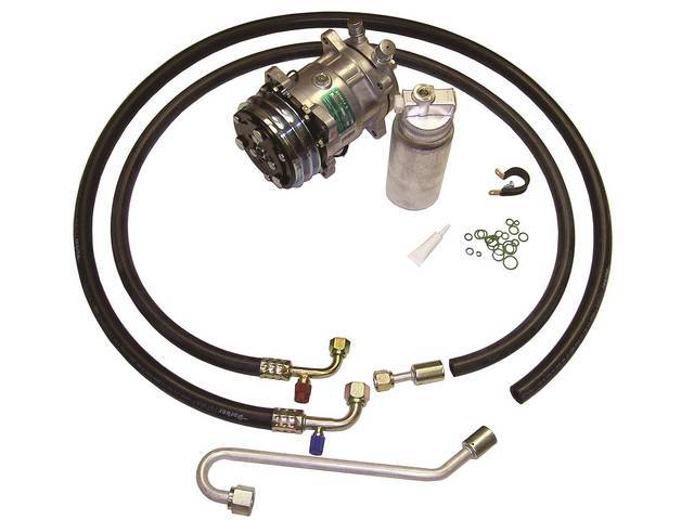 Compressor Upgrade Kit, R-134a refrigerant, US-Made Reproduction for (1966)