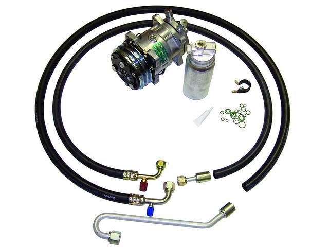 Compressor Upgrade Kit, R-134a refrigerant, US-Made Reproduction for (69-72)