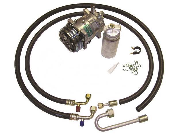Compressor Upgrade Kit, R-134a refrigerant, US-Made Reproduction for (1967)