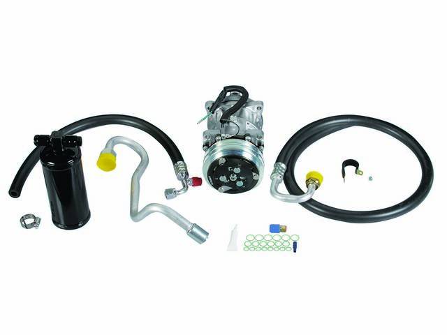 Compressor Upgrade Kit, R-134a refrigerant, US-Made Reproduction for (70-71)