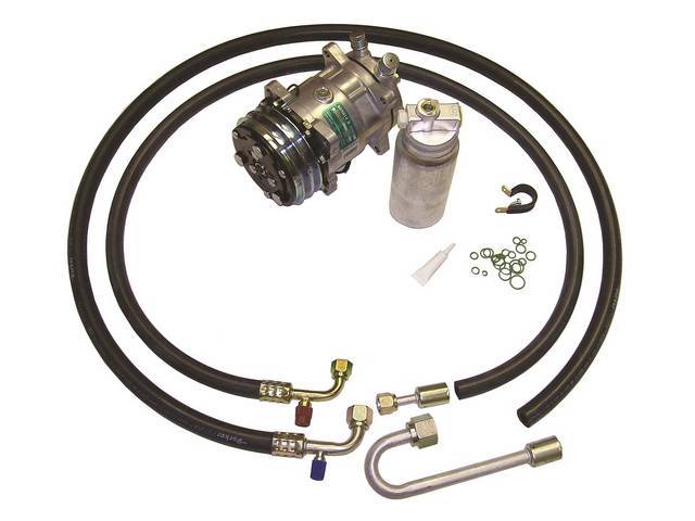 Compressor Upgrade Kit, R-134a refrigerant, US-Made Reproduction for (1969)