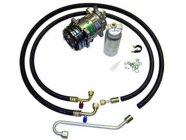Compressor Upgrade Kit, R-134a refrigerant, US-Made Reproduction for (1970)