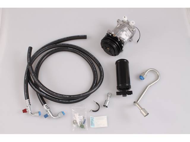 Compressor Upgrade Kit, R-134a refrigerant, US-Made Reproduction for (71-73)
