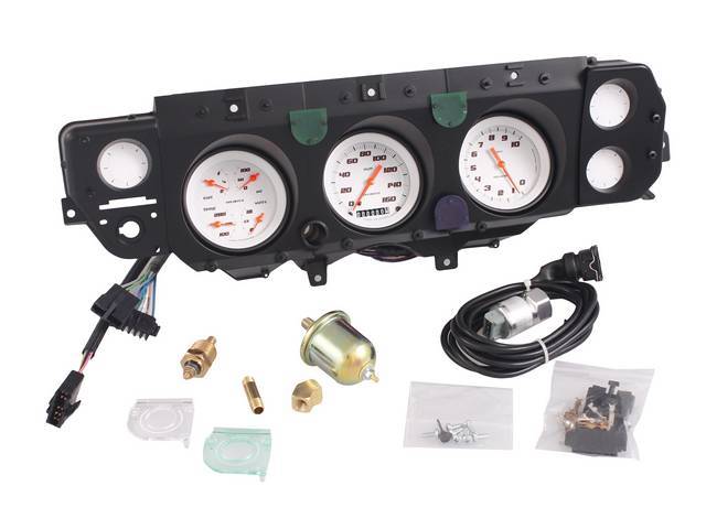Gauge Kit, Velocity White Series, Classic Instruments