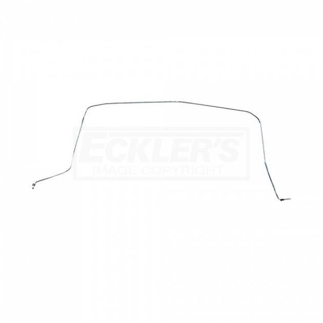 Corvette Front Crossover Brake Lines, Stainless Steel, 1970-1973