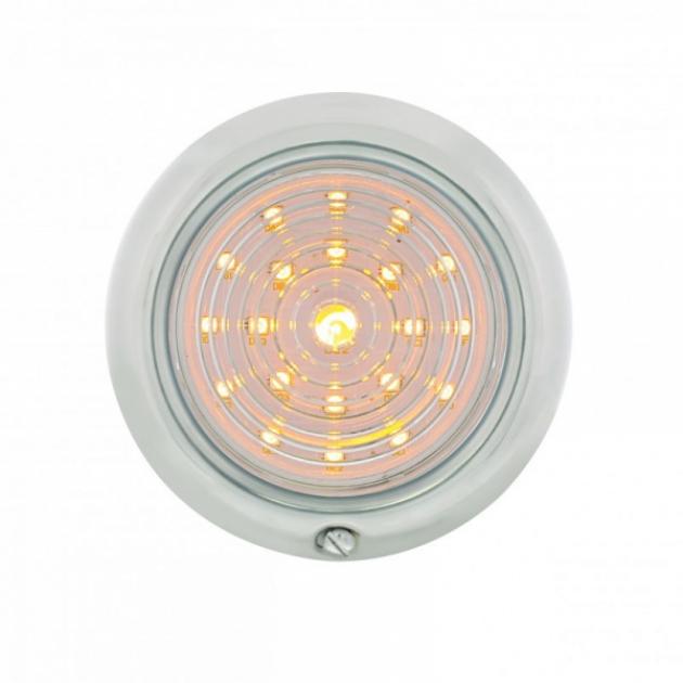 LED Parking Light Assembly, Clear Lens, Ford, 1947-1948