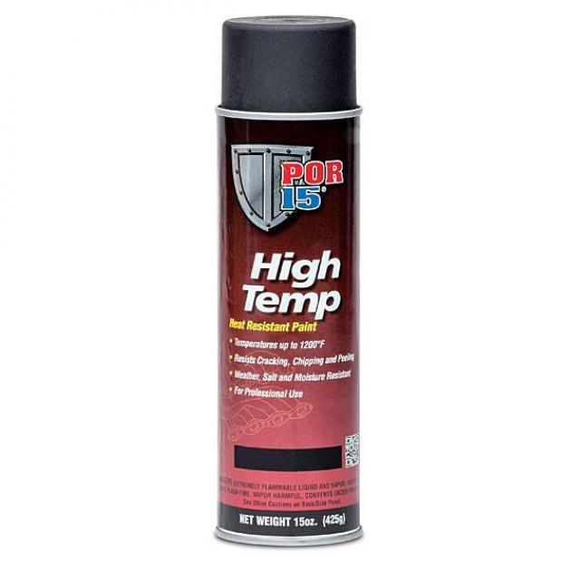 POR-15ÂHigh Temp Paint, 15 Oz. Aerosol, Assorted Colors