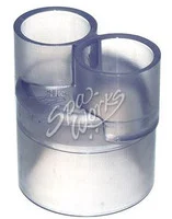 Caldera Spa Manifold 2 Port 1 1/2 Inch S X 3/4 Slip 010012