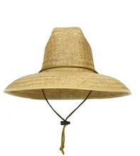 California Lifeguard Straw Hat Flex Fit