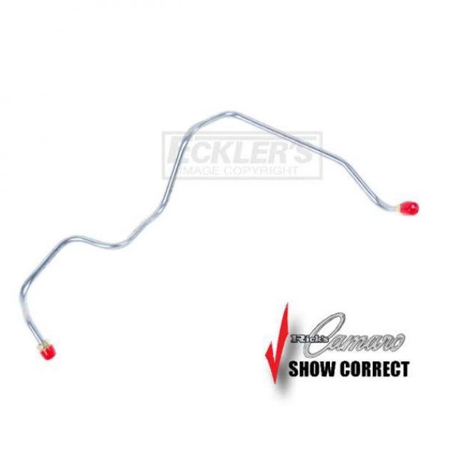 Camaro Fuel Return Line, Fuel Injected, 1/4 Inch, StainlessSteel 1988-1992