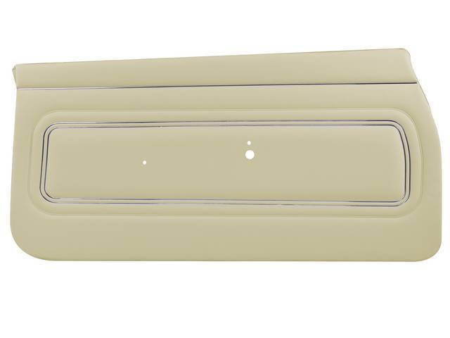 PANEL SET, Inside Door, Std, Sandalwood, PUI, *Silver Edition*, madrid grain vinyl