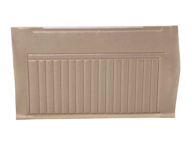 PANEL SET, Inside Quarter, Std, Gold (GM called Bronze / Medium Bronze, this is the closest match PUI has, slightly darker than OE), PUI, *Silver Edition*