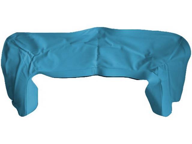 TOP BOOT, Dark Aqua (actual color, GM called Turquoise or Dark Turquoise), PUI, madrid grain vinyl w/ tuck strip, does not incl clips