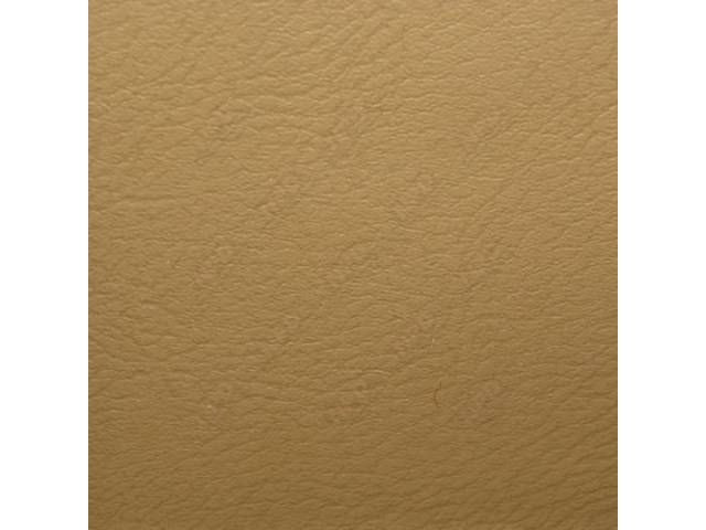 UPHOLSTERY SET, Rear Seat, Saddle (actual color, GM called Saddle or Medium Saddle), PUI, madrid grain vinyl w/ comfortweave inserts