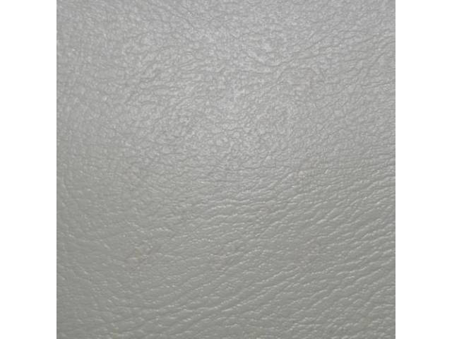 UPHOLSTERY SET, Rear Seat, White (actual color, GM called Ivory), PUI, madrid grain vinyl w/ comfortweave inserts