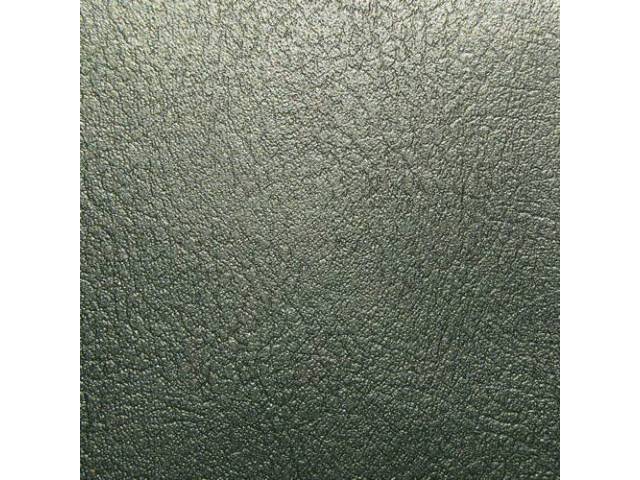 UPHOLSTERY SET, Rear Seat, Dark Metallic Green (actual color, GM called Green or Midnight Green), PUI, madrid grain vinyl