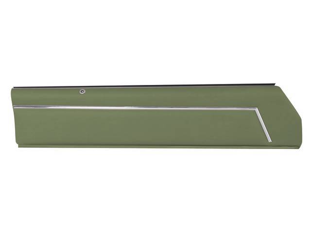 PANEL SET, Inside Door, Std, White, PUI, *Silver Edition*, sierra grain vinyl w/ elk grain inserts