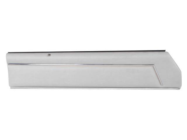 PANEL SET, Inside Door, Std, Firethorn, PUI, *Silver Edition*, sierra grain vinyl w/ elk grain inserts