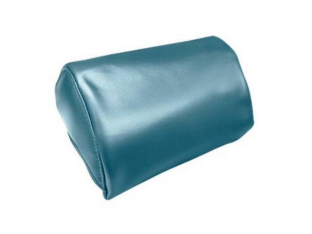 COVER SET, Head Rest, Premium, Buckets, Metallic Blue (Std listed as Bright Blue), madrid grain vinyl