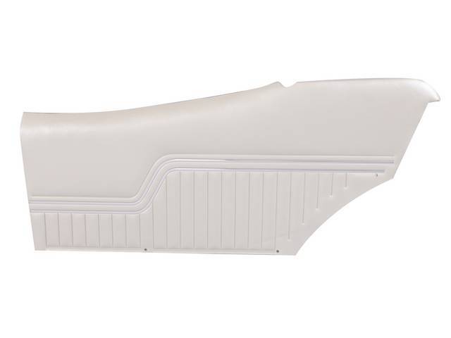 PANEL SET, Premium, Inside Quarter, Pre-Assembled, Pearl White (Std listed as Pearl), madrid grain vinyl