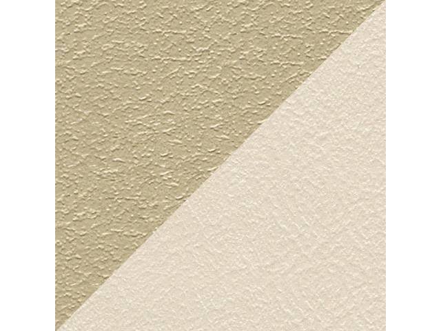ARM REST COVER SET, Premium, Inside Quarter, Fawn - Parchment (Std listed as Two-Tone Fawn), Legendary, Madrid grain vinyl, (4)