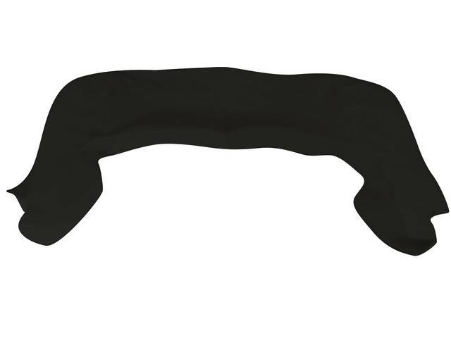 Top Boot, Premium, Black, Legendary, Madrid grain vinyl w/ tuck strip, reproduction