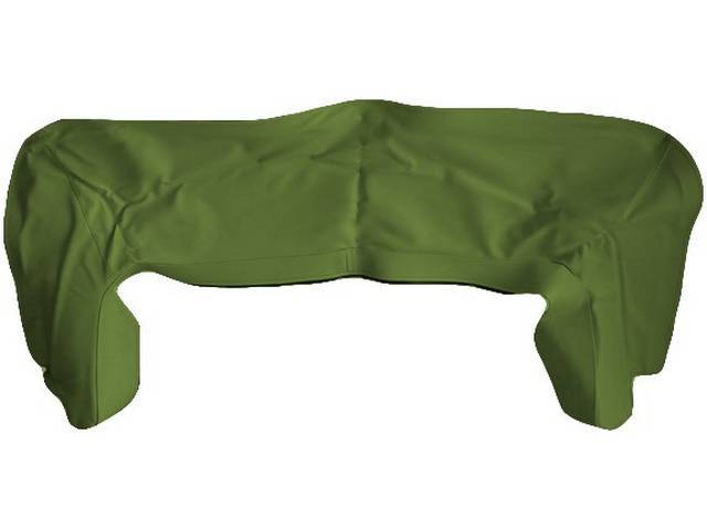 Top Boot, Premium, Green (Std listed as Dark Green), Legendary, Madrid grain vinyl w/ tuck strip, reproduction