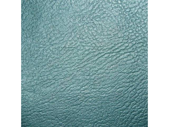 Upholstery Set, Premium, Rear Seat, Metallic Turquoise (Std listed as Aqua), madrid grain vinyl
