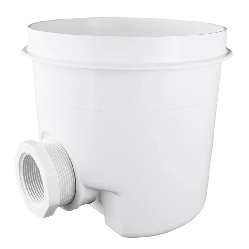 CMP 25521-000-000 2″ FIP White Main Drain Sump Side Port