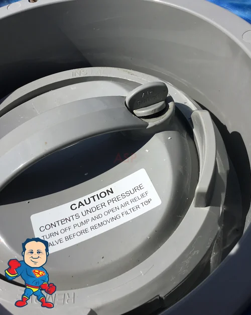 CMP Pressure Filter Cap Air Release Valve Wing Nut Design with O-Ring Seal