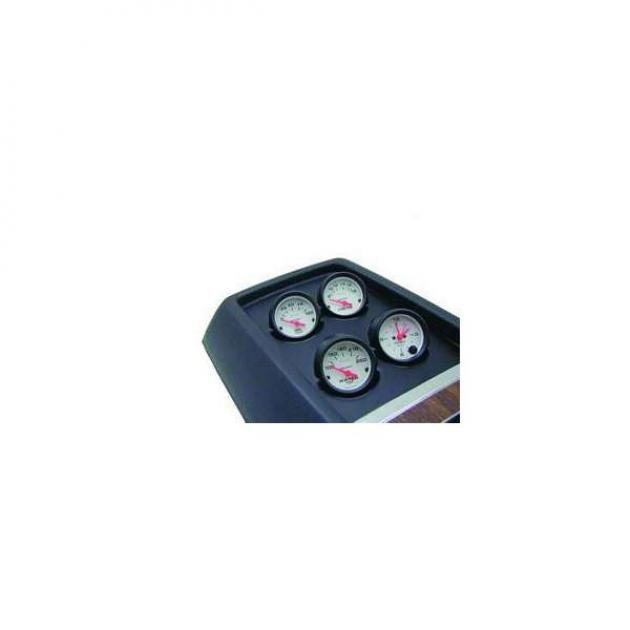 Console Gauge Pod Kit, Phantom, Oil/Volt/Water/Clock, 1968-1974