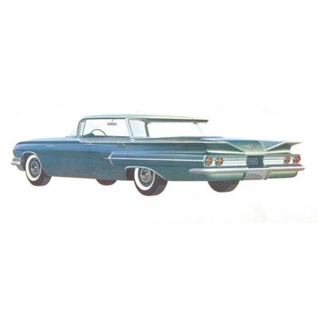 Full Size Chevy Seat Cover Set, 2-Door Hardtop, Bel Air, 1960