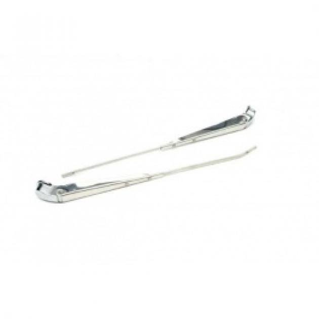 Nova & Chevy II Wiper Arms, Stainless Steel, 1967-1969