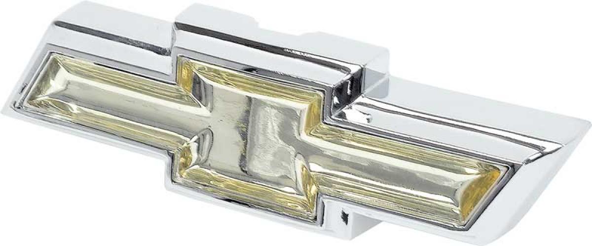 1975 Chevrolet Nova Custom, Bow Tie Grill Emblem, with Hardware, GM Licensed