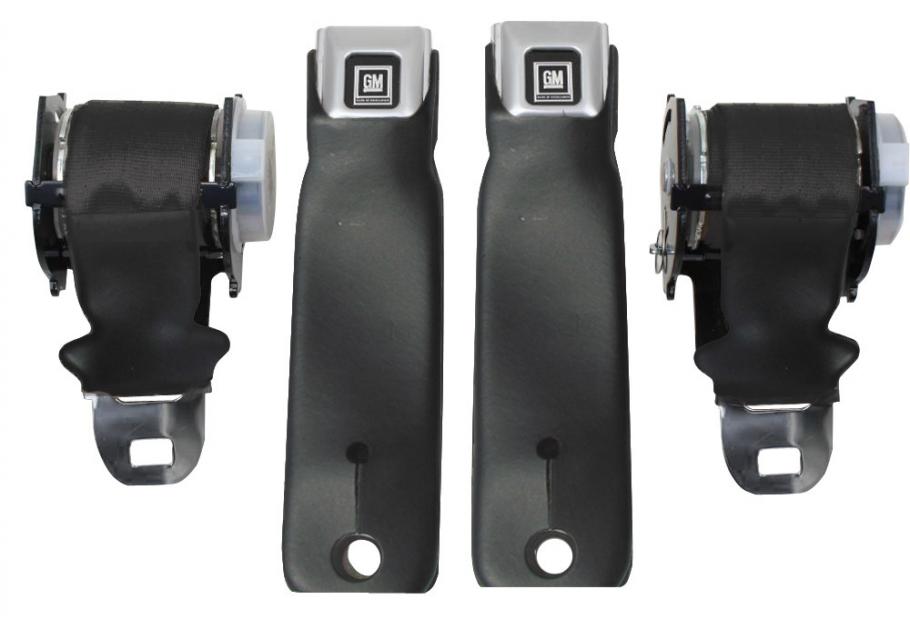 Seatbelt Solutions 1972-1977 Chevrolet Corvette Premium Retractable Lap Belts
