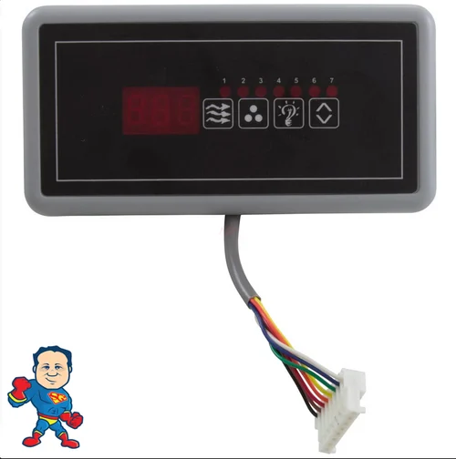 Discontinued Hydro-Quip Eco 6 Topside Control – 4 Button, 10ft, 6200/9200 Series – Retrofit Required