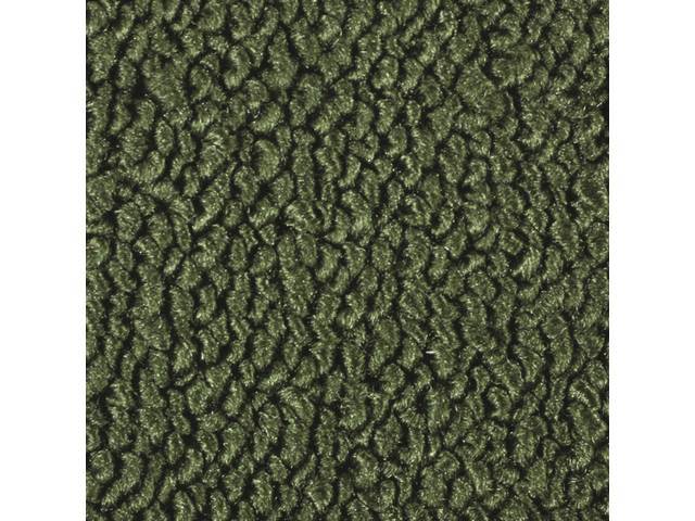 Door Panel Carpets, Raylon Weave, Ivy Green