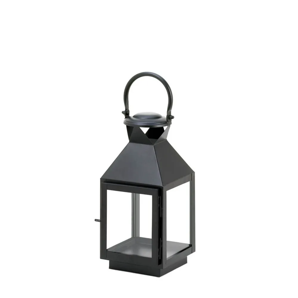 Elevate Your Space with the 11.25″ Black Traditional Revere Candle Lantern