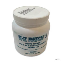 E-Z Products – White Thinset Pool Cement – 3 lbs – EZP-132